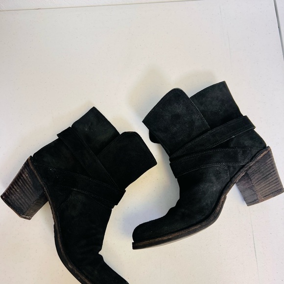 FIORENTINI+BAKER Luxury Ankle Bootie Suede Black 39 - Picture 7 of 10